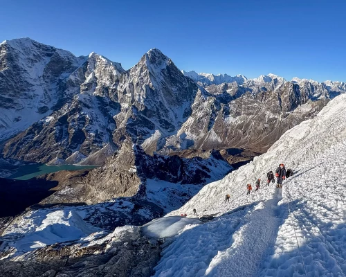 Everest Trek Via Gokyo Lakes & Lobuche East Climbing 